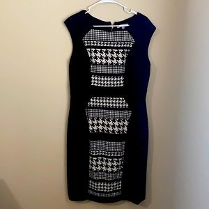 Black and white dress